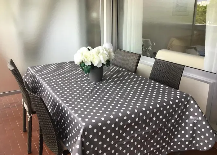 Appartement 36 M With Balcony And Pool Near Beaches Antibes